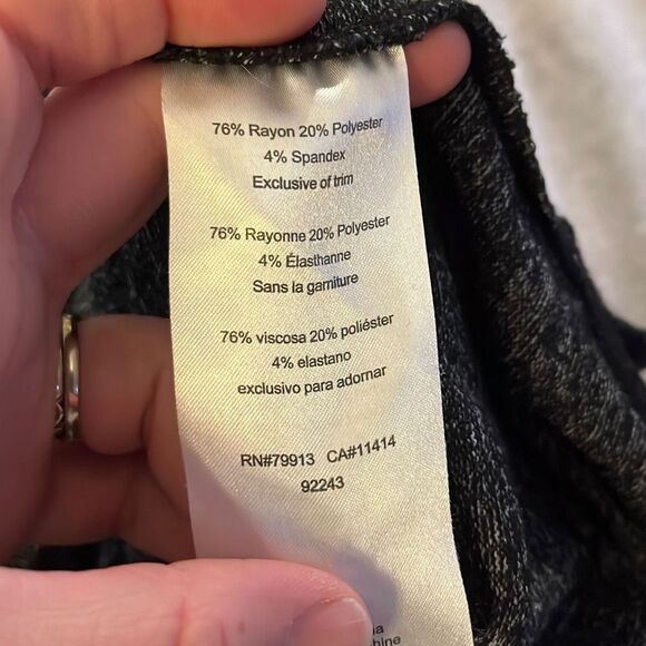 Motherhood Maternity Gray Cowl Neck Long Sleeve Pullover‎ Top - Picture 4 of 4